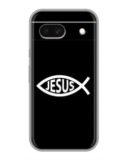 Чехол для Google Pixel 8A с картинкой «Классический Jesus»