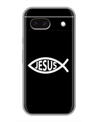 Чехол для Google Pixel 8A с картинкой «Классический Jesus»