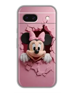 Чохол для Google Pixel 8A з картинкою «Мінні крізь стіну»