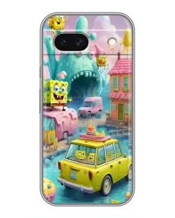 Чехол для Google Pixel 8A с картинкой «Монстр-трак приключения»