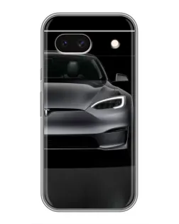 Чехол для Google Pixel 8A с картинкой «Tesla Model S Look»