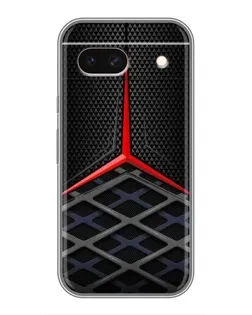Чохол для Google Pixel 8A з картинкою «Mercedes Carbon Grid»