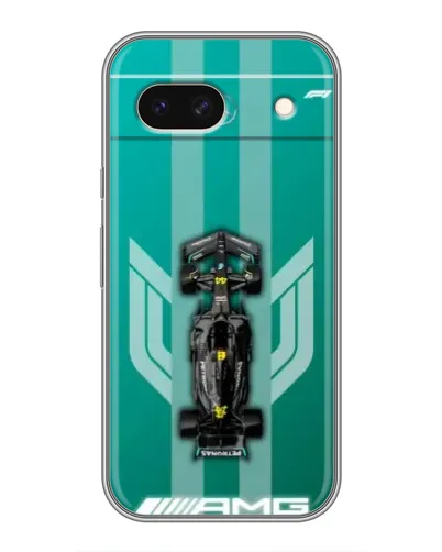 Чохол для Google Pixel 8A з картинкою «Mercedes AMG Petronas»