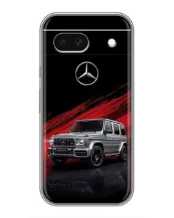 Чохол для Google Pixel 8A з картинкою «Mercedes G-Class червоний»