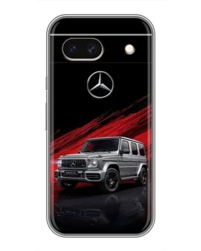 Чохол для Google Pixel 8A з картинкою «Mercedes G-Class червоний»