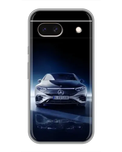Чохол для Google Pixel 8A з картинкою «Нічний Mercedes EQ»