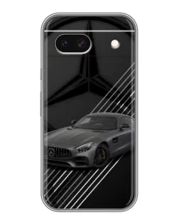Чохол для Google Pixel 8A з картинкою «Mercedes AMG — графіка»