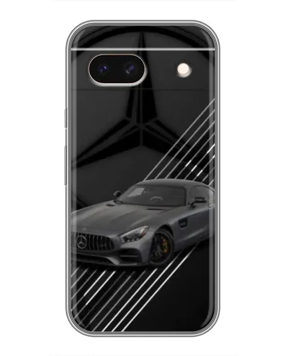 Чохол для Google Pixel 8A з картинкою «Mercedes AMG — графіка»