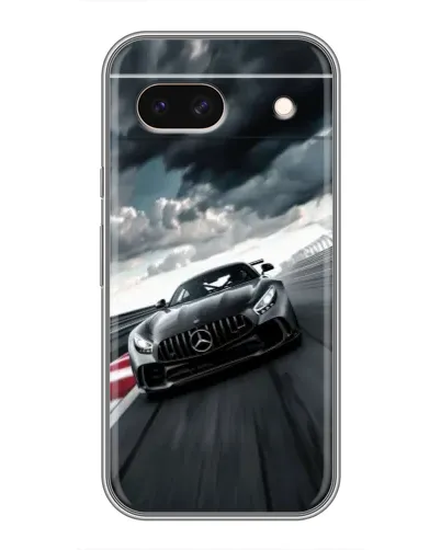 Чохол для Google Pixel 8A з картинкою «Гоночний Mercedes AMG»