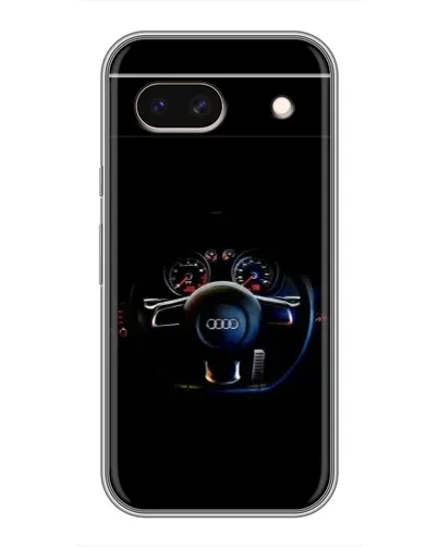 Чохол для Google Pixel 8A з картинкою «Салон Audi — кермо»