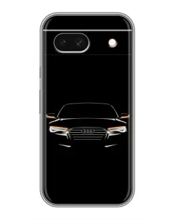 Чохол для Google Pixel 8A з картинкою «Audi — нічний контур»