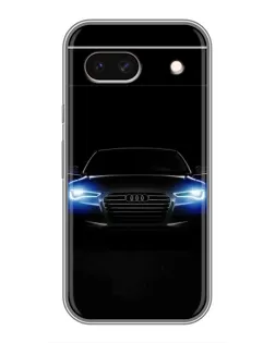 Чохол для Google Pixel 8A з картинкою «Audi в неоні»