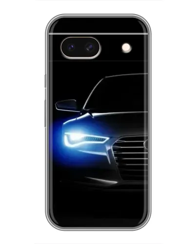 Чохол для Google Pixel 8A з картинкою «Неоновий погляд Audi»