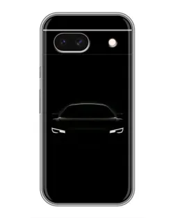 Чохол для Google Pixel 8A з картинкою «Погляд Audi у темряві»