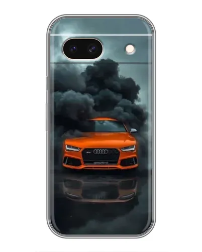 Чохол для Google Pixel 8A з картинкою «Audi у хмарах диму»