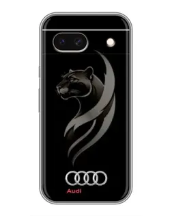 Чохол для Google Pixel 8A з картинкою «Графіка — пантера та Audi»