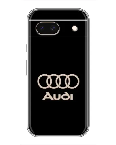 Чохол для Google Pixel 8A з картинкою «Audi — золотий логотип»