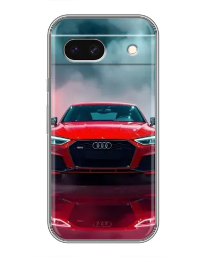 Чохол для Google Pixel 8A з картинкою «Audi RS — червоний стиль»