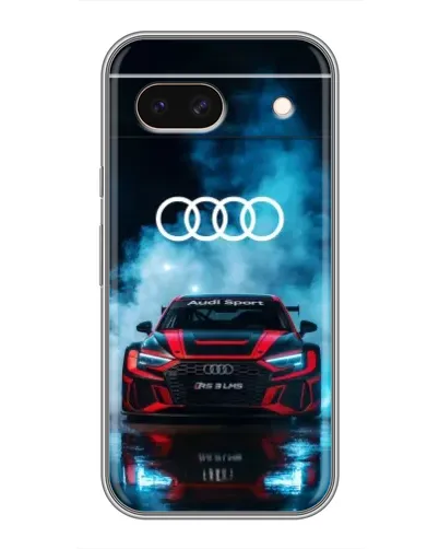 Чохол для Google Pixel 8A з картинкою «Audi Sport — неон»