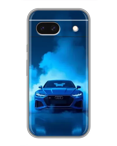 Чохол для Google Pixel 8A з картинкою «Audi — блакитна енергія»