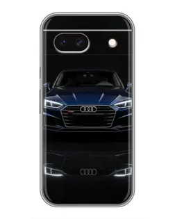 Чохол для Google Pixel 8A з картинкою «Audi — нічне відображення»