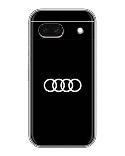 Чохол для Google Pixel 8A з картинкою «Audi White Logo»