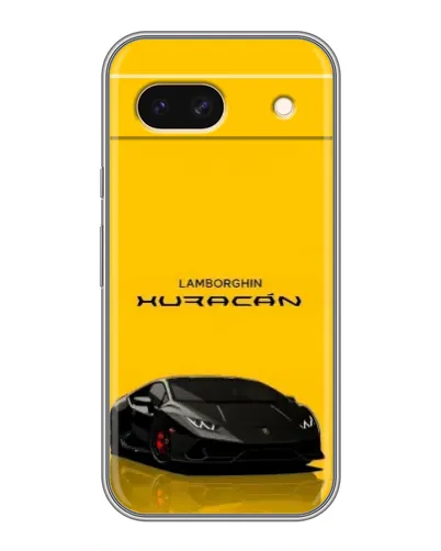 Чохол для Google Pixel 8A з картинкою «Lamborghini Huracan чорний»