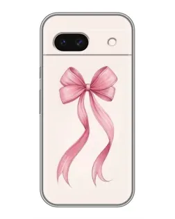 Чехол для Google Pixel 8A с картинкой «Розовый бант»