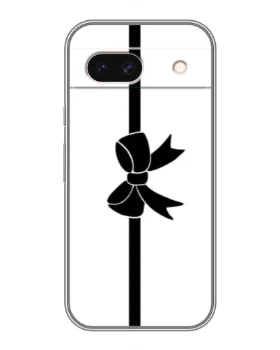 Чехол для Google Pixel 8A с картинкой «Вертикальный бант»