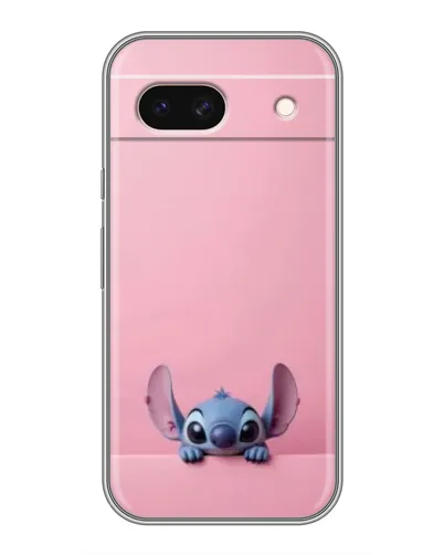 Чехол для Google Pixel 8A с картинкой «Stitch выглядывает»