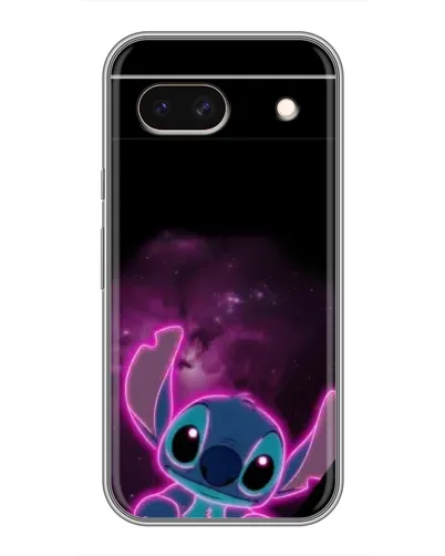 Чехол для Google Pixel 8A с картинкой «Неоновый Stitch»