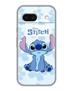 Чехол для Google Pixel 8A с картинкой «Stitch среди цветов»