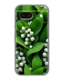 Чехол для Google Pixel 8A с картинкой «Ландыши в зелени»