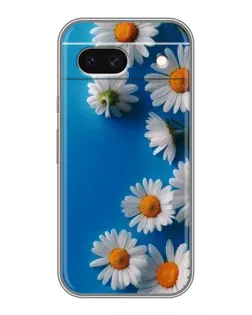 Чехол для Google Pixel 8A с картинкой «Белоснежные маргаритки»