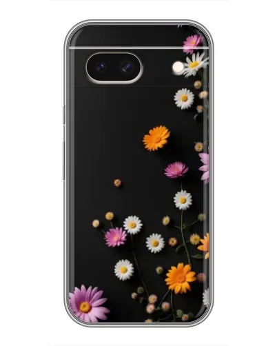 Чехол для Google Pixel 8A с картинкой «Цветочная композиция»
