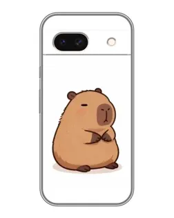 Чехол для Google Pixel 8A с картинкой «Толстенькая капибара»