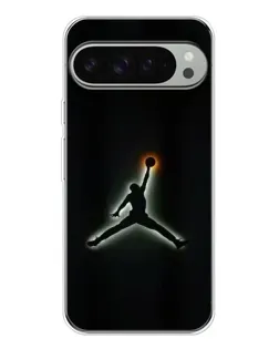 Чехол для Google Pixel 9 Pro XL с картинкой «Jordan Gradient Logo»