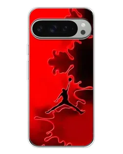 Чехол для Google Pixel 9 Pro XL с картинкой «Jordan Red Smoke»