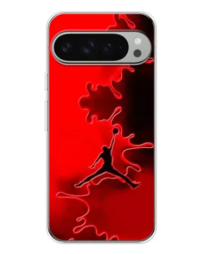 Чехол для Google Pixel 9 Pro XL с картинкой «Jordan Red Smoke»