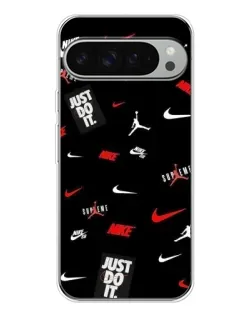 Чехол для Google Pixel 9 Pro XL с картинкой «Nike Mix Pattern»