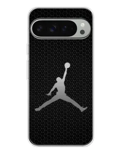 Чехол для Google Pixel 9 Pro XL с картинкой «Jordan Dark Carbon»