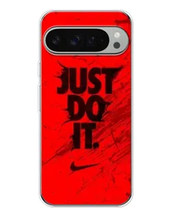 Чехол для Google Pixel 9 Pro XL с картинкой «Nike Just Do It»