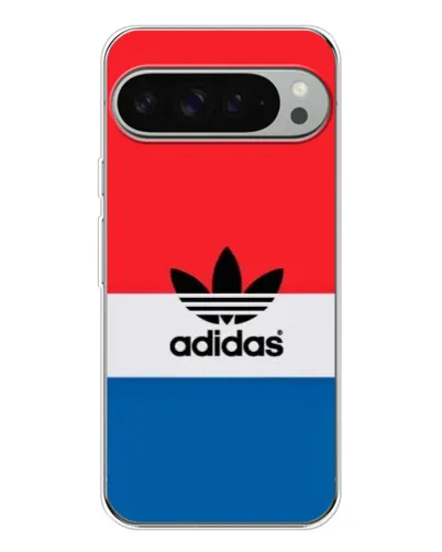 Чехол для Google Pixel 9 Pro XL с картинкой «Ретро блоки Adidas»
