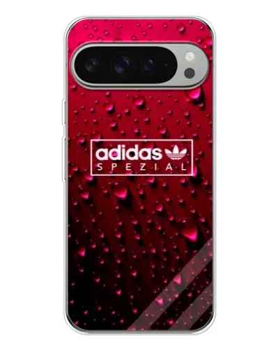 Чехол для Google Pixel 9 Pro XL с картинкой «Adidas Gold Marble»