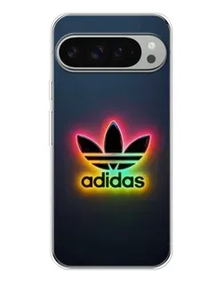 Чехол для Google Pixel 9 Pro XL с картинкой «Неоновый Adidas»