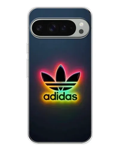Чехол для Google Pixel 9 Pro XL с картинкой «Неоновый Adidas»