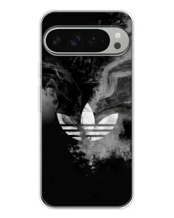 Чехол для Google Pixel 9 Pro XL с картинкой «Абстрактный дым Adidas»
