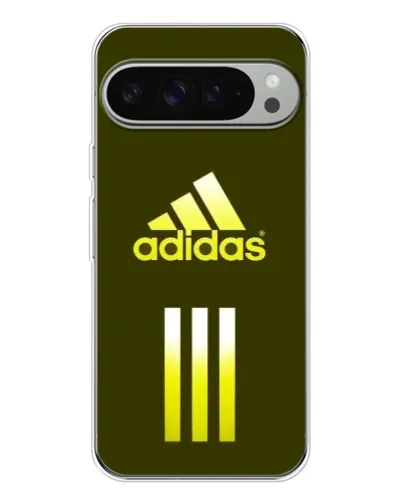 Чехол для Google Pixel 9 Pro XL с картинкой «Оливковый градиент Adidas»