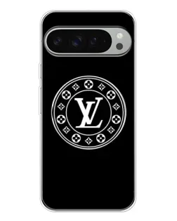 Чехол для Google Pixel 9 Pro XL с картинкой «LV — печать стиля»