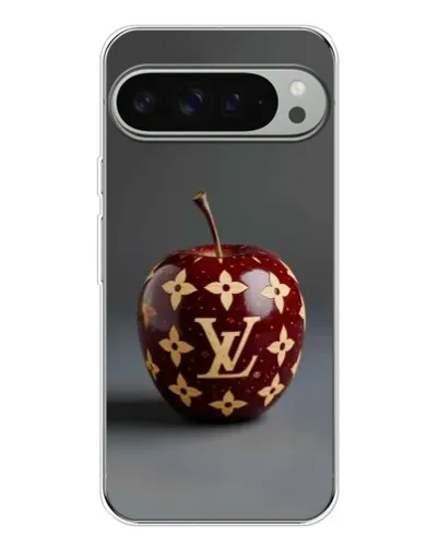 Чехол для Google Pixel 9 Pro XL с картинкой «Красное яблоко LV»